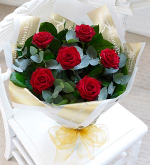 Six Stolen Kisses - Red