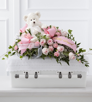 The FTD� Touch of Sympathy� Casket Spray