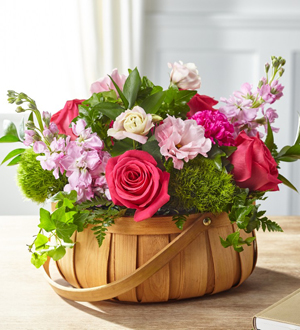 Radiance in Bloom Basket