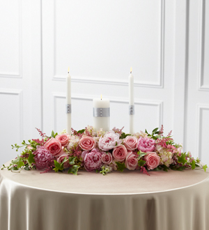 The FTD� Worldwide Romance� Unity Candle Arrangement