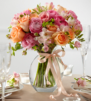 The FTD� Peach Silk� Arrangement